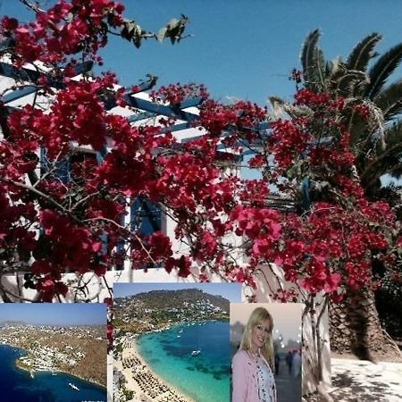 Magical Ornos! Beach House!Beach 1' Walk-Mykonos Town 2Km Екстер'єр фото