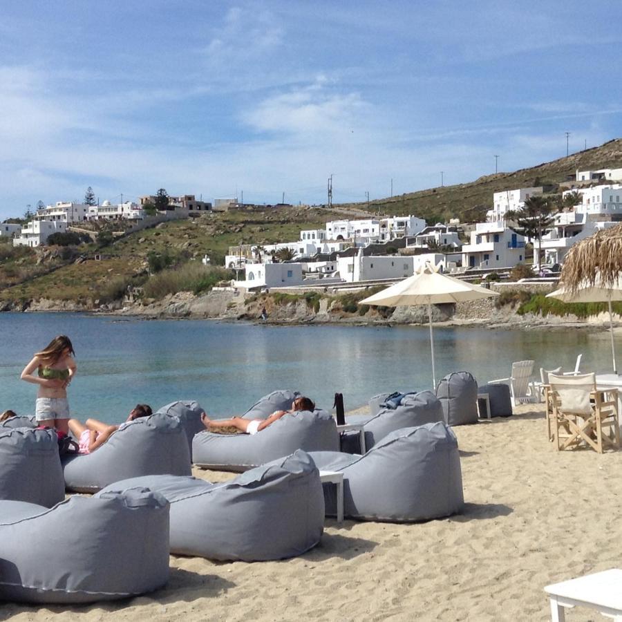 Magical Ornos! Beach House!Beach 1' Walk-Mykonos Town 2Km Екстер'єр фото
